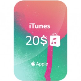 iTunes 20$ Gift Card دیجیتالی